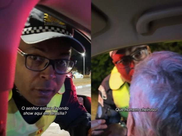 Policial para carro de Caetano Veloso em blitz e surpreende com pedido incomum