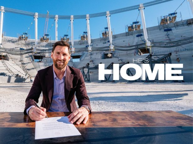 Lionel Messi renova com o Inter Miami até 2028