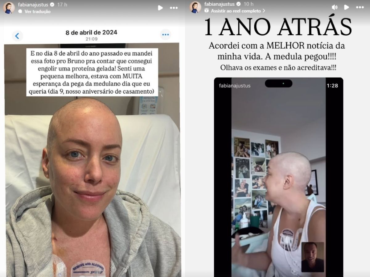 Reprodução: Instagram/Fabiana Justus