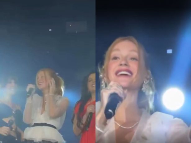 Cantora! Marina Ruy Barbosa dá show cantando “Medo Bobo” com Maiara e Maraisa