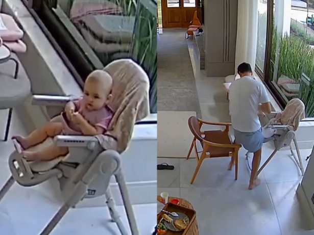 Lucas Bley alerta sobre a importância da manobra de Heimlich após engasgo da filha