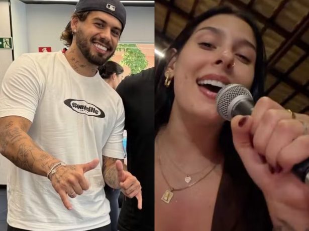Zé Felipe e Ana Castela exibem anéis iguais e levantam suspeita de pedido de namoro