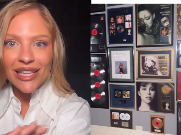 Luísa Sonza mostra estúdio de Mariah Carey e comemora lançamento da nova parceria