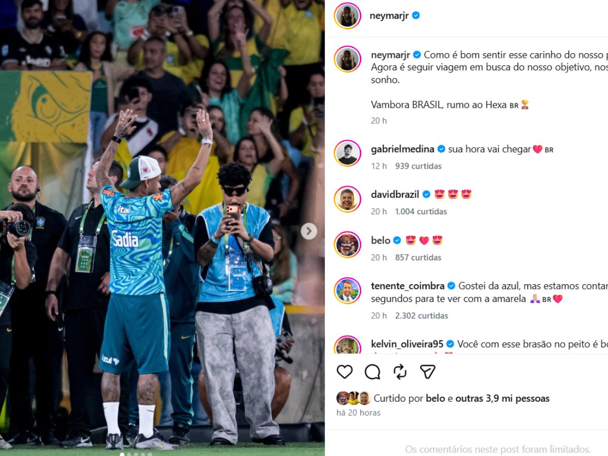 Reprodução Instagram Reprodução Instagram