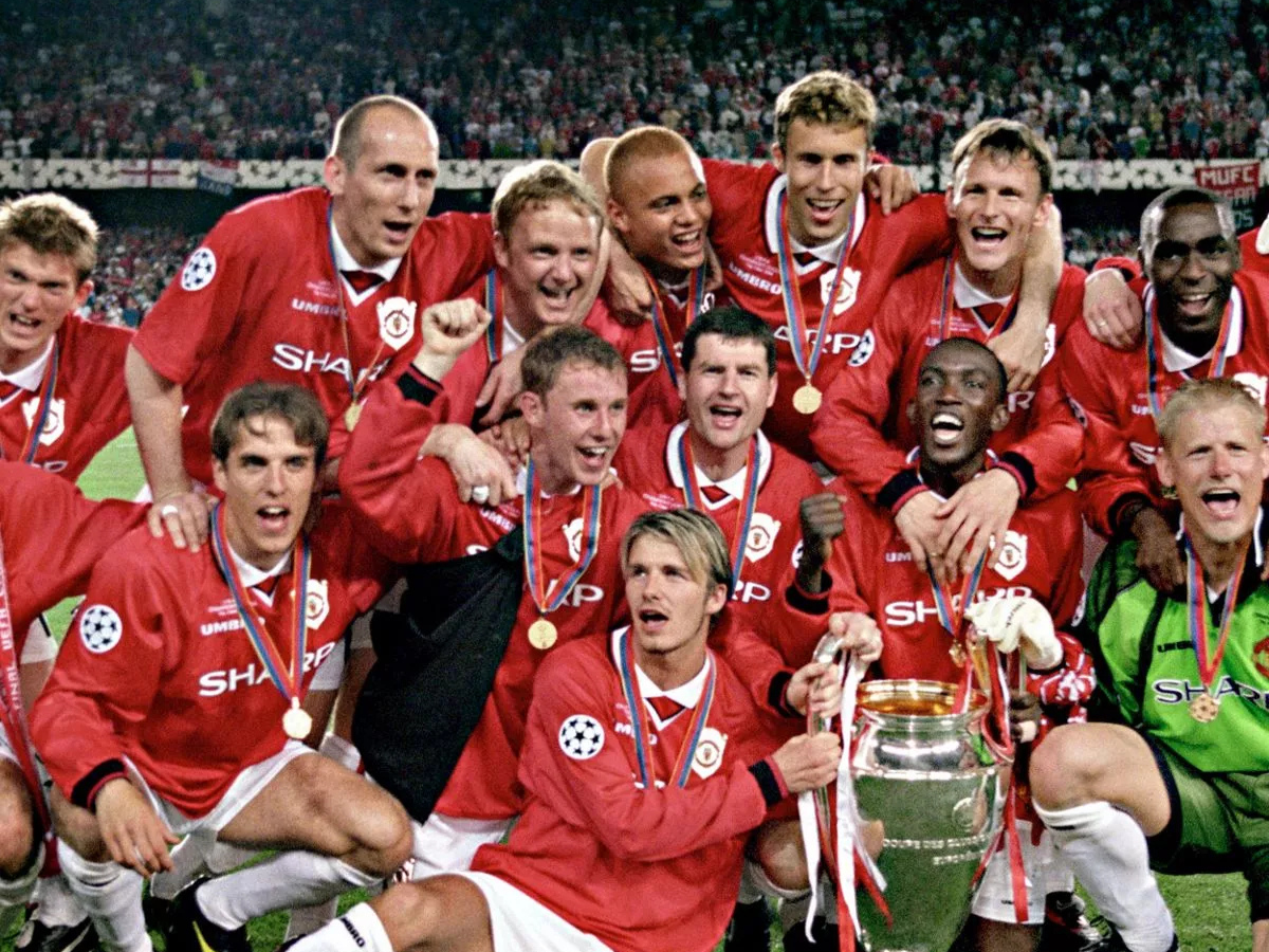 Manchester United campeão em 1999/Reprodução