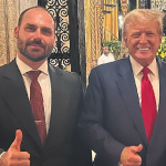 Eduardo Bolsonaro ignora contatos da Polícia Federal sobre inquérito do STF