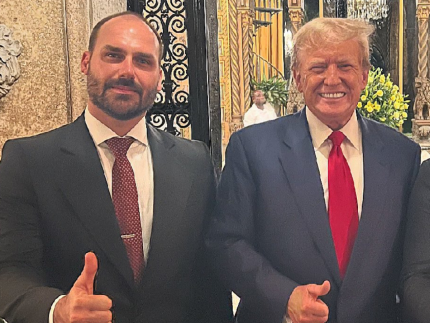 Eduardo Bolsonaro ignora contatos da Polícia Federal sobre inquérito do STF