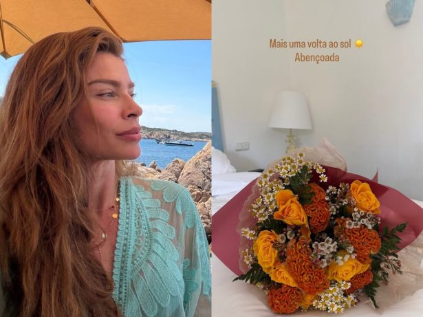 Grazi Massafera celebra 44 anos na Itália em viagem com a filha, Sofia: “Abençoada”