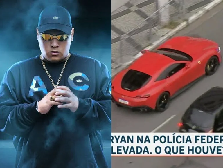 Veja qual foi a reação de MC Ryan ao ser abordado pela polícia federal