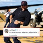 Zé Felipe rebate crítica de fã com resposta irônica: “Sou cantor e não dançarino”