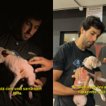 Equipe de Julinho Casares salva mais um filhote de cachorro abandonado em São Paulo