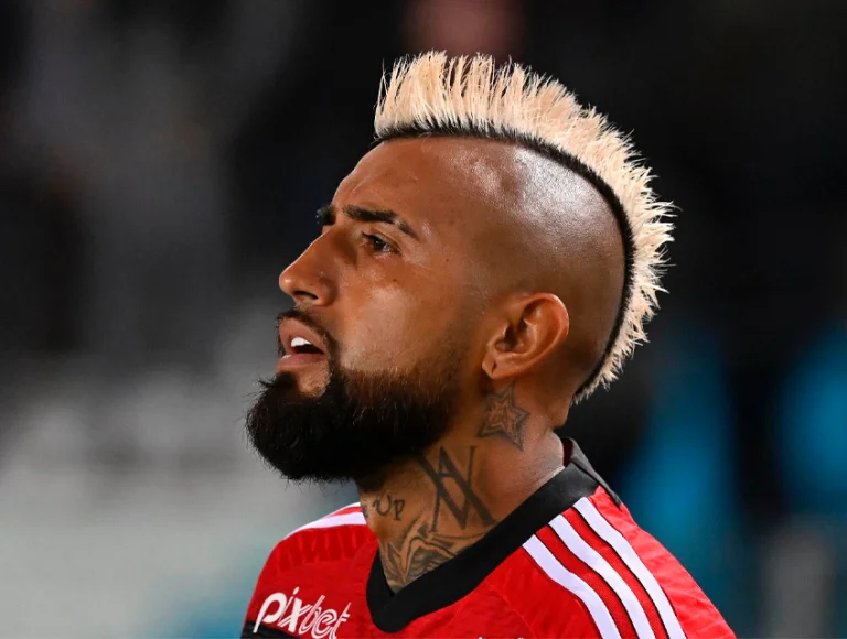 Arturo Vidal no Flamengo (Reprodução)