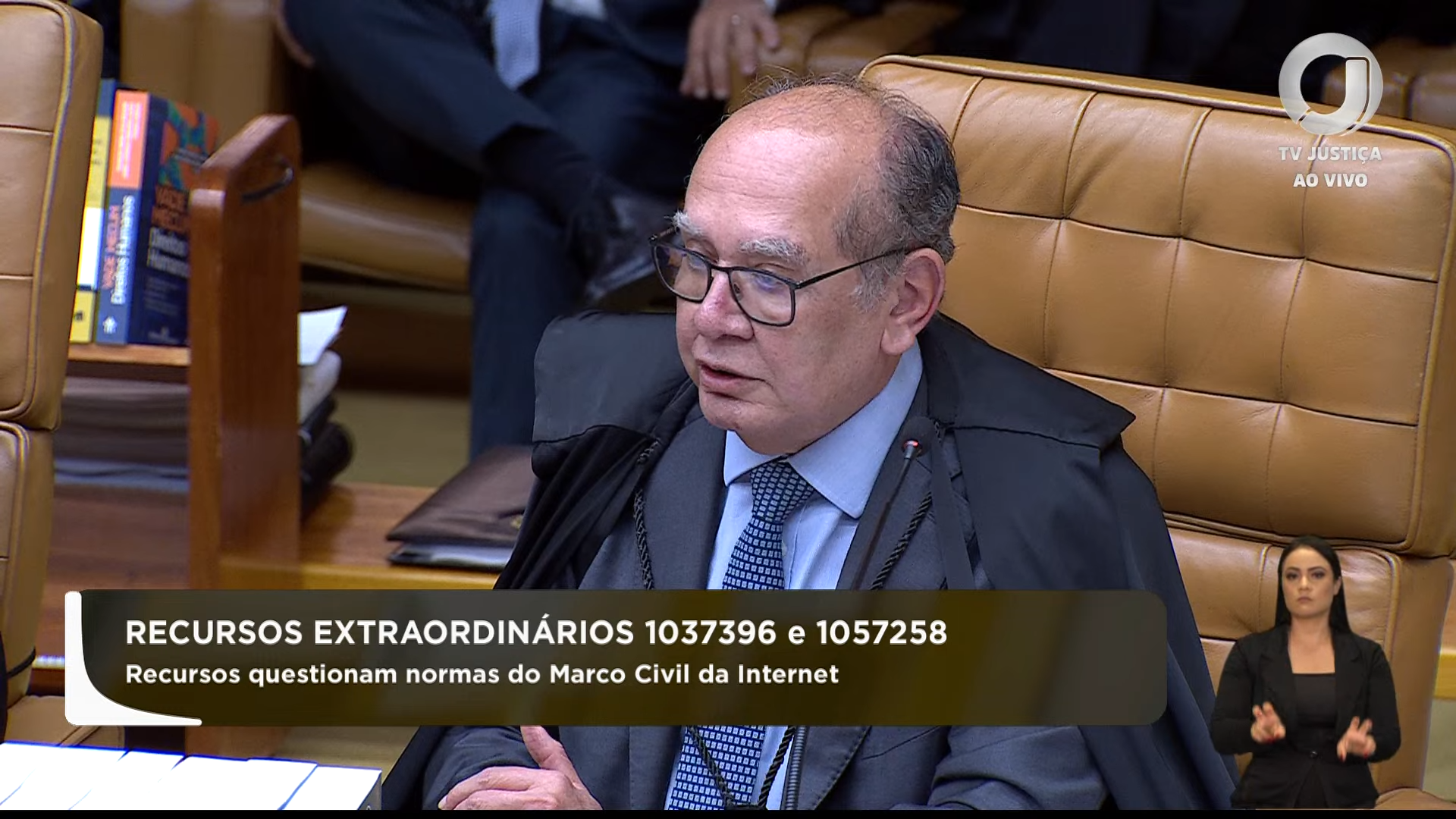 Reprodução: YouTube/TV Justiça Reprodução: YouTube/TV Justiça