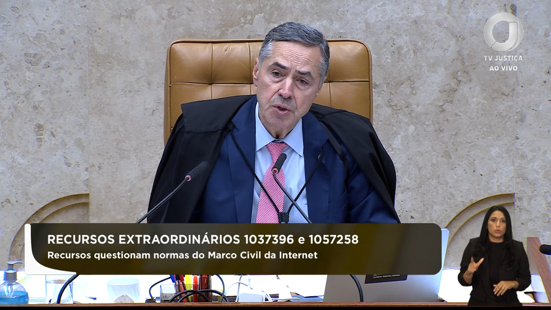 Reprodução: YouTube/TV Justiça Reprodução: YouTube/TV Justiça