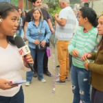 Repórter da Globo flagra mulher fazendo boca de urna ao vivo, durante reportagem