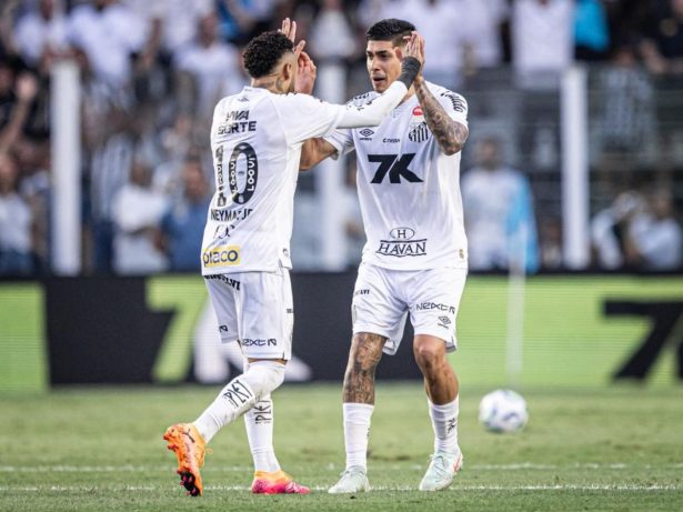 Com Neymar de volta, Santos empata em 1 a 1 com o Fortaleza