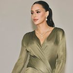 Bruna Biancardi posa com Mavie e Neymar e mostra o look escolhido para leilão do jogador
