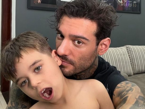 Lucas Lucco surge em registro raro com o filho nas redes sociais: “Seu amor me salva”
