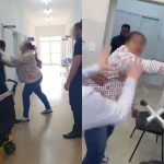 Mulher agrediu técnica de enfermagem em Franca, interior de São Paulo; reportagem do portal LeoDias teve acesso a vídeos e fotos