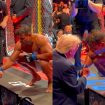 Brasileiro ganha elogio de Trump após vitória no UFC: “Muito bonito para ser lutador”