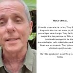 Tony Bellotto, do Titãs, é diagnosticado com tumor no pâncreas