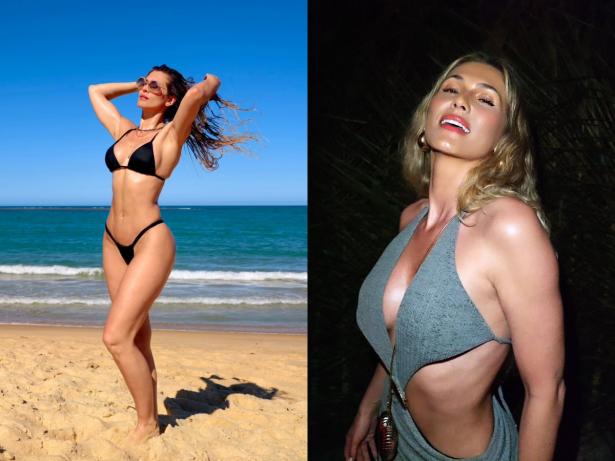 Musa do Salgueiro, Lívia Andrade aproveita férias nas praias paradisíacas de Trancoso