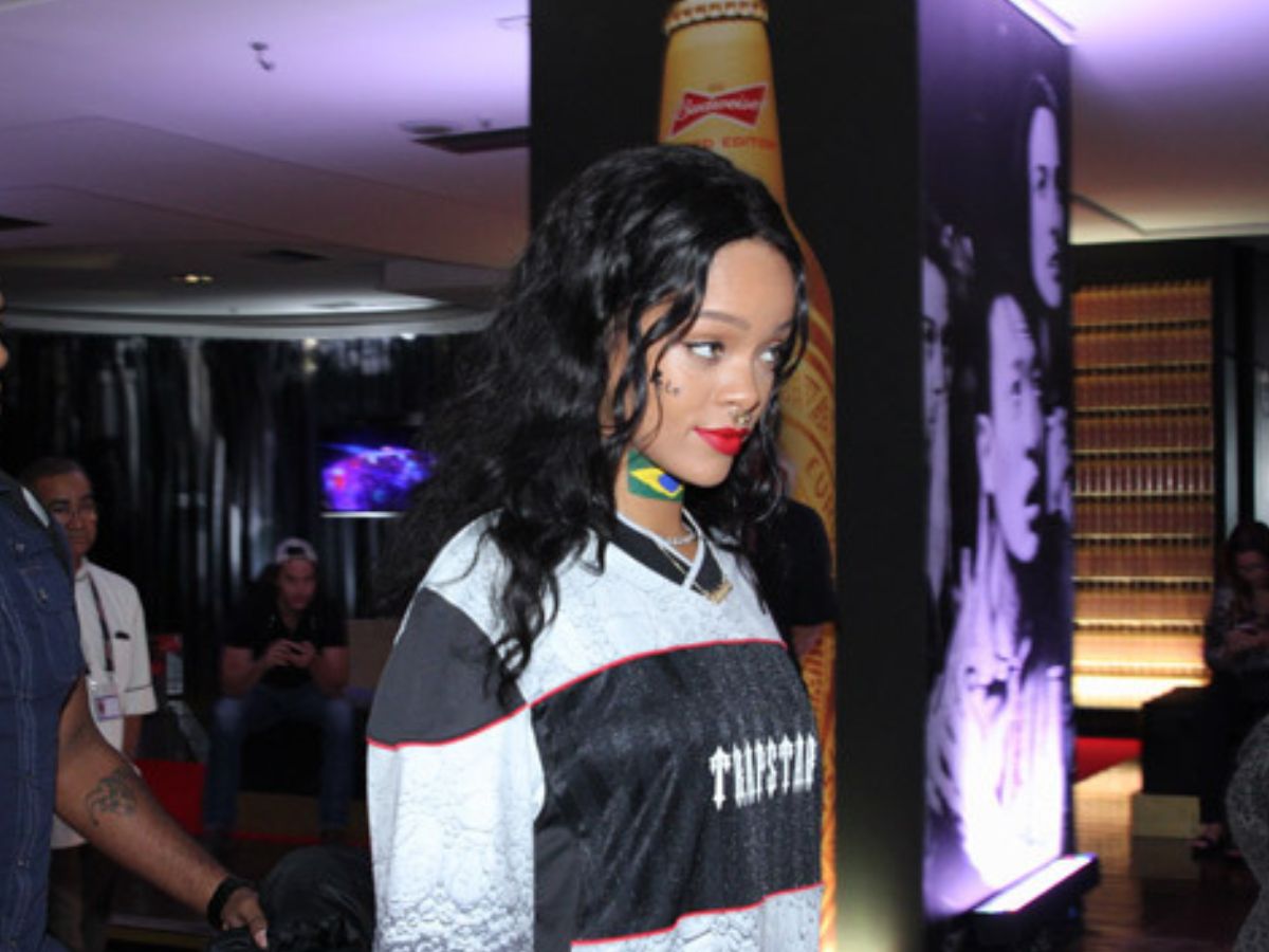 Rihanna no Brasil para a Copa de 2014 / Reprodução