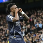 Vini Jr. cita episódio com torcida do City ao justificar comemoração na Champions