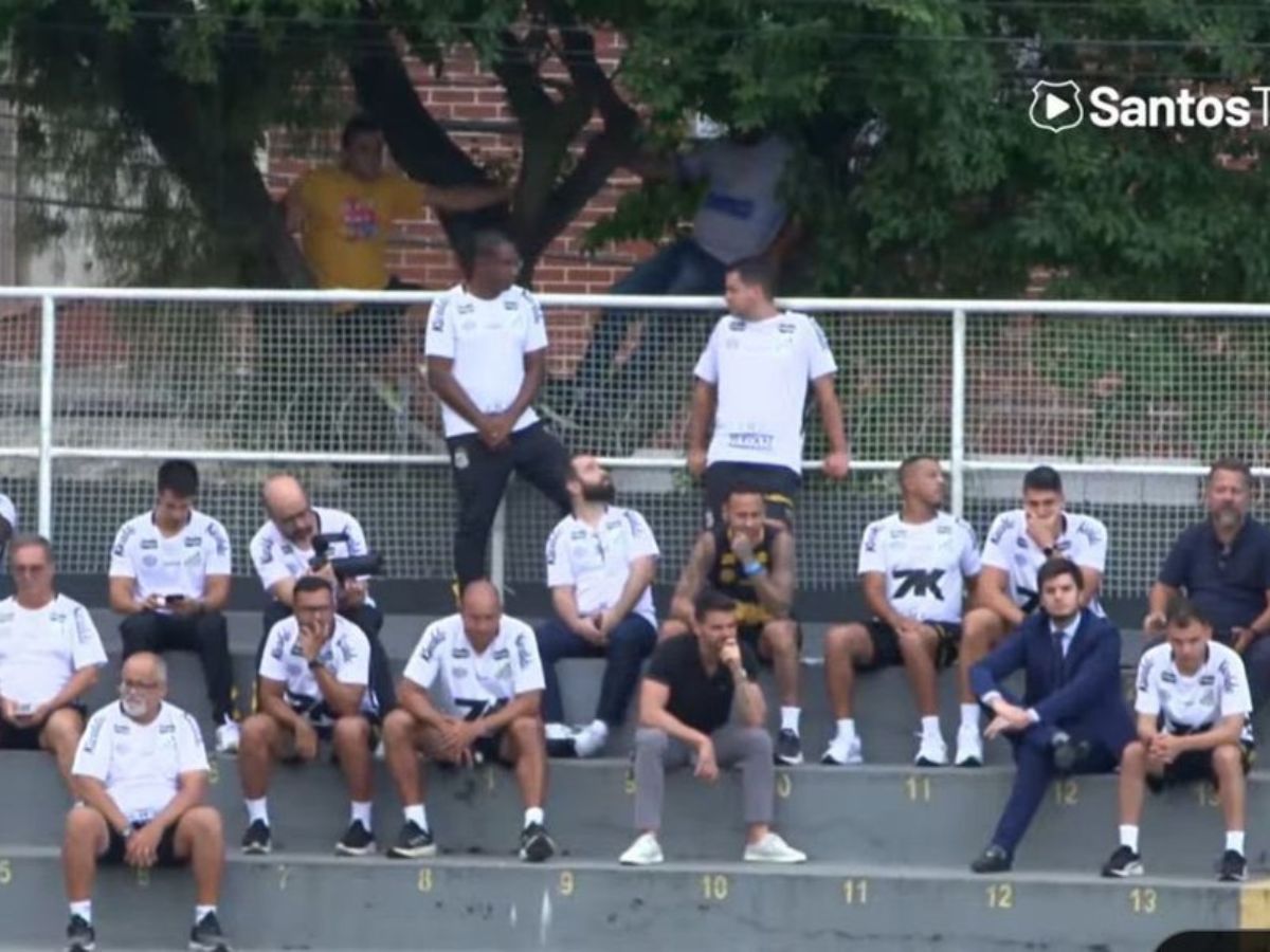 Reprodução/santostv