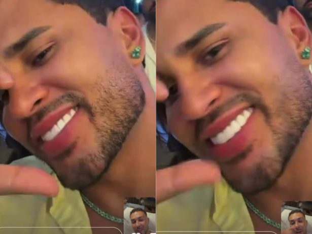 Carlinhos Maia mostra chamada de vídeo com Lucas Guimarães no Réveillon