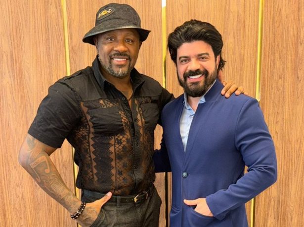Claudinho, vocalista do Negritude Júnior, inicia tratamento contra alopecia