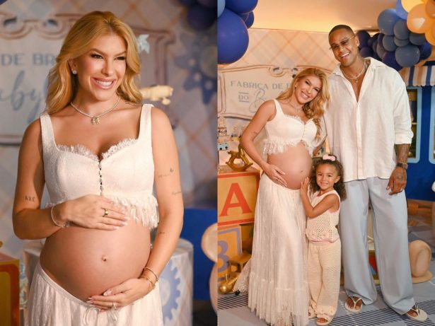 Lore Improta encanta ao mostrar desejo da filha com a chegada do irmão: “Queria nascer junto”