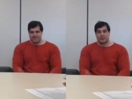 Acusado de matar gari debocha e minimiza a situação em audiência de custódia