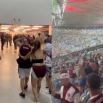 Confusão com torcida argentina atrasa segundo tempo de Fluminense e Lanús no Maracanã