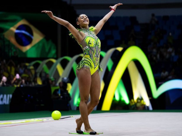 Brasil conquista vagas inéditas na final do individual geral do Mundial de Ginástica Rítmica