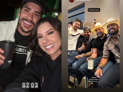 Em meio a rumores de affair, Zé Felipe e Ana Castela estão em Barretos