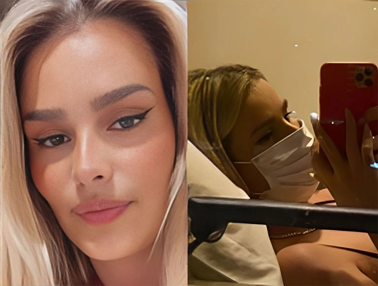 Após dias com dor, Yasmin Brunet vai ao hospital e descobre costela quebrada