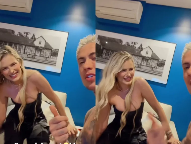 Yasmin reclama de dor e Daniel se preocupa, mas brinca: “Vai fazer Raio-X”