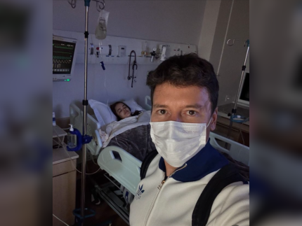 Rodrigo Faro tranquiliza seguidores após cerca de 8 horas de cirurgia de Vera Viel