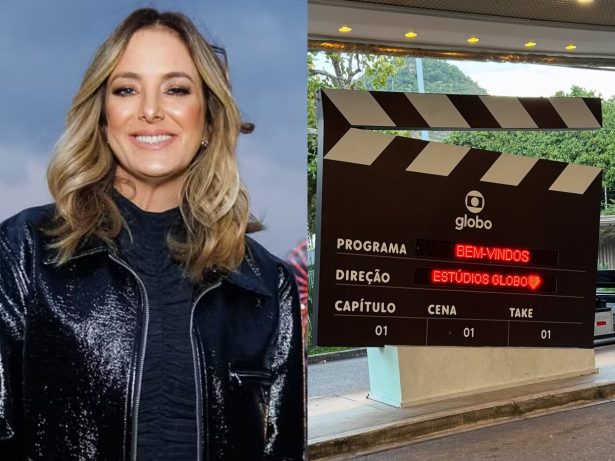 Record deixa rivalidade de lado e libera Ticiane para a vinheta de fim de ano da Globo
