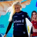 Tati Weston-Webb brilha no Rio Pro após pausa emocional e celebra volta ao surfe
