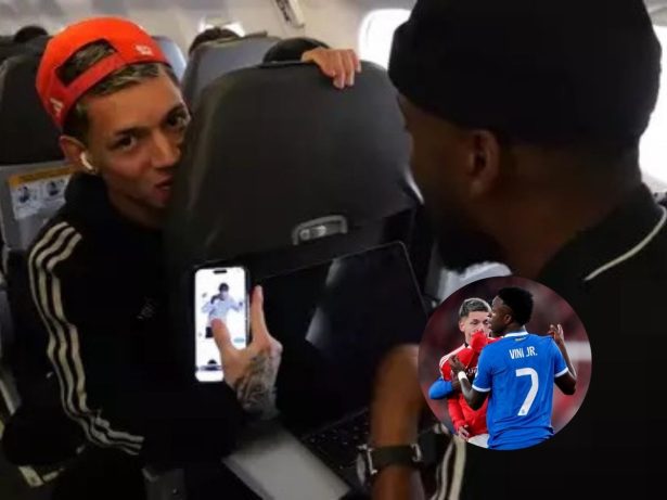 Associado a “ladrão” em vídeo, jogador do Benfica repudia ofensas racistas contra Vini Jr.