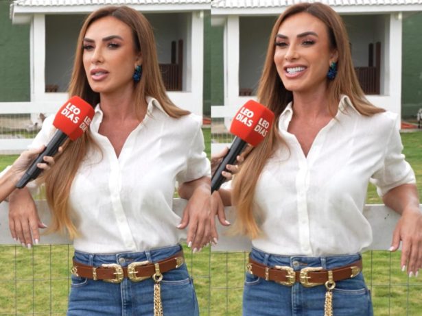 Nicole Bahls revela sonho de ter programa gravado em sua fazenda