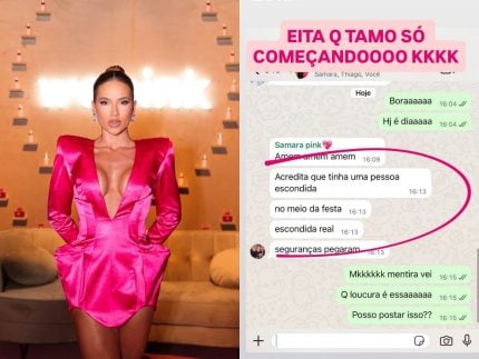 Momentos antes de celebração, Virginia relata invasão no local da festa da WePink