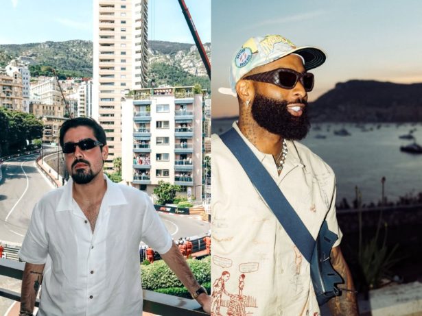 Parças: João Silva promove after com o craque da NFL, Odell Beckham Jr.