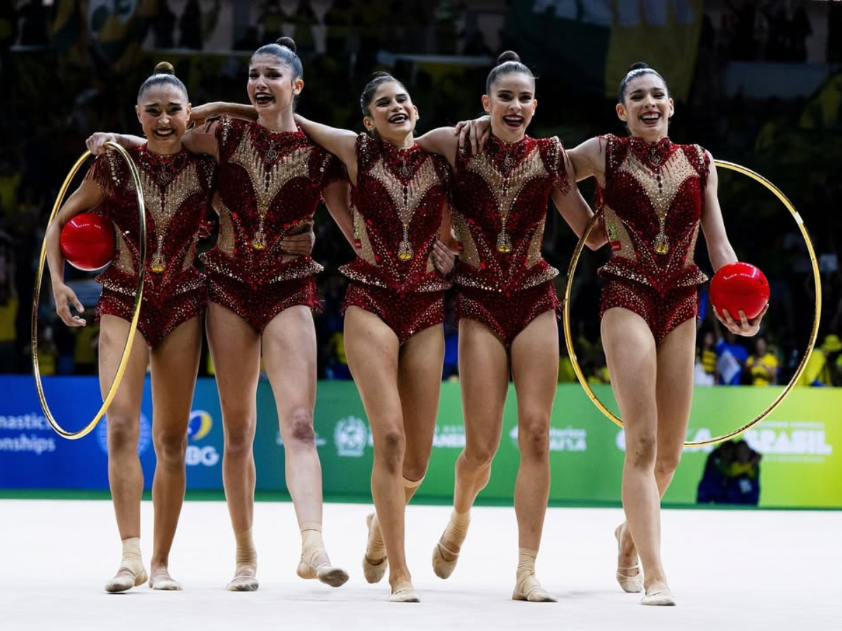 Reprodução/Instagram: @cbginastica
Reprodução/Instagram: @cbginastica