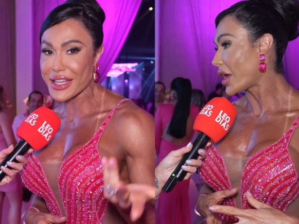 Gracyanne desabafa sobre críticas ao corpo e revela perda de 11kg para o “Dança”