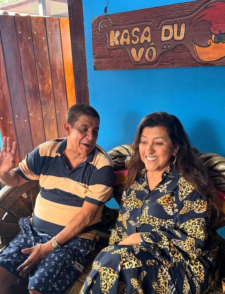 Zeca Pagodinho e Regina Casé - Reprodução/Instagram