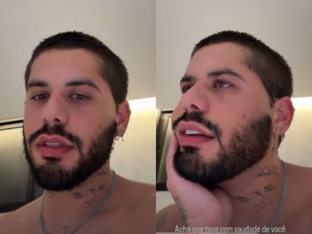 Zé Felipe perde o horário da festa da sobrinha após visita a mãe de Virginia