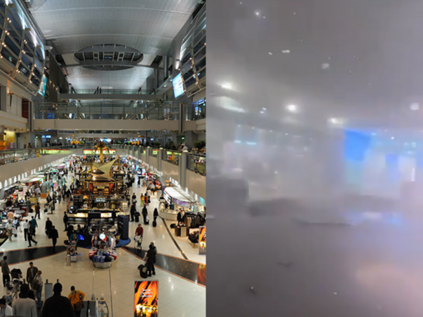 Ataque do Irã: Imagens mostram cenas de destruição no aeroporto de Dubai